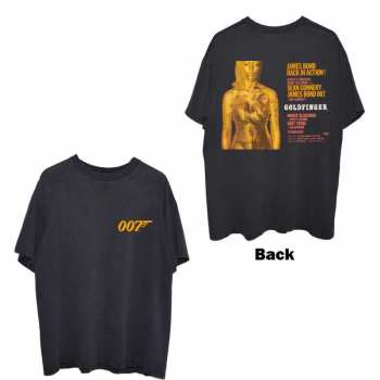 Merch James Bond 007: Maglietta Goldfinger Movie Poster 