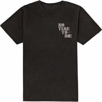 Merch James Bond 007: Maglietta No Time To Die & Logo James Bond 007 