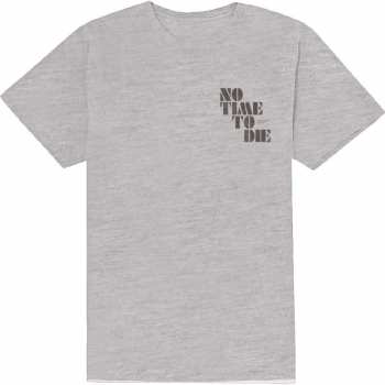 Merch James Bond 007: Maglietta No Time To Die & Logo James Bond 007 