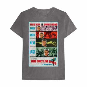 Merce James Bond 007: Tričko You Only Live Twice  S