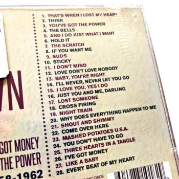 CD James Brown & The Famous Flames: I've Got Money, I've Got The Power - Singles 1958-1962