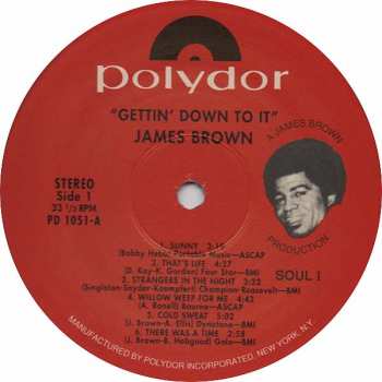 LP James Brown: Gettin' Down To It