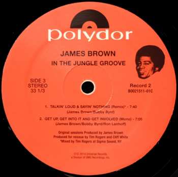 2LP James Brown: In The Jungle Groove