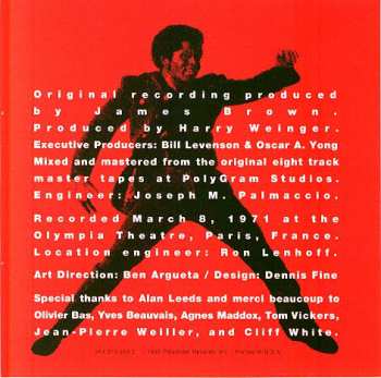 CD James Brown: Love Power Peace