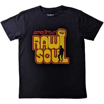 Merce James Brown: James Brown Unisex T-shirt: Raw Soul (small) S