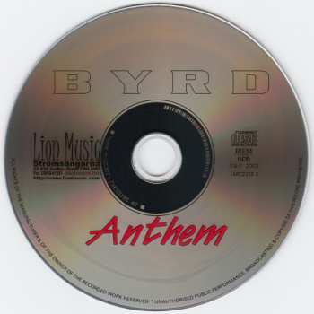 CD James Byrd: Anthem