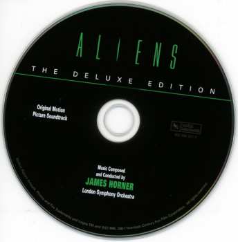 CD James Horner: Aliens (Original Motion Picture Soundtrack) DLX