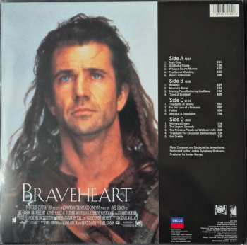 2LP The London Symphony Orchestra: Braveheart (Original Motion Picture Soundtrack) CLR | LTD