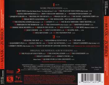 2CD James Horner: The Mask of Zorro (Original Motion Picture Soundtrack - Expanded Edition) LTD