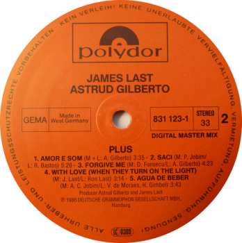 LP Astrud Gilberto: Plus