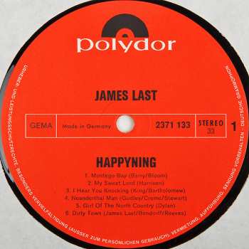 LP James Last: Happyning (INDIA)