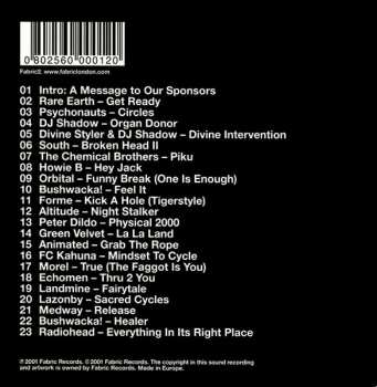 CD James Lavelle: FabricLive. 01