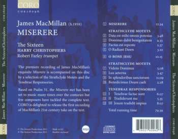 CD The Sixteen: Miserere