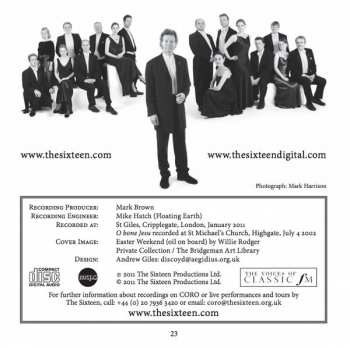CD The Sixteen: Miserere