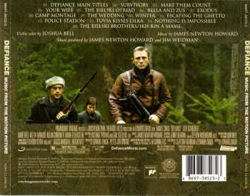 CD James Newton Howard: Defiance (Original Motion Picture Soundtrack)