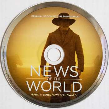 CD James Newton Howard: News Of The World (Original Motion Picture Soundtrack) DIGI
