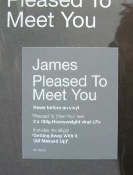 2LP James: Pleased To Meet You