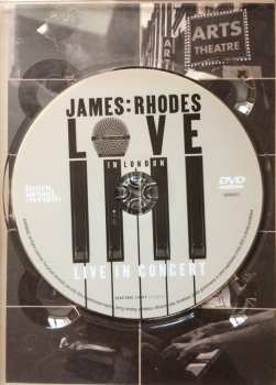 DVD James Rhodes: Love In London Live In Concert 