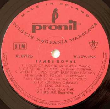 LP James Royal: James Royal