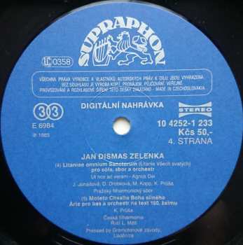 3LP The Czech Philharmonic Orchestra: Litaniae Omnium Sanctorum/Requiem In D/Salve Regina/Sinfonia In C/Concerto In G A 8 Concertanti/Capriccio N°. 4/Motet "Chvalte Boha Silného" (3xLP + BOX + BOOKLET)