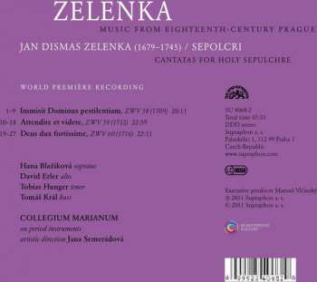 CD Jan Dismas Zelenka: Sepolcri: Immisit Dominus Pestilentiam, Zwv 58 / Attendite Et Videte, Zwv 59 / Deus Dux Fortissime, Zwv 60	