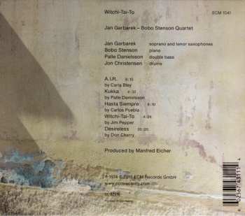 CD Palle Danielsson: Witchi-Tai-To