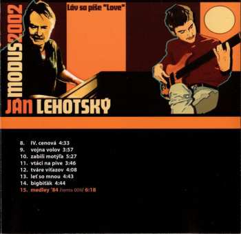 2CD Ján Lehotský: Poslední A Prví / Láv Sa Píše "Love"