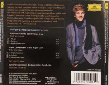 CD Wolfgang Amadeus Mozart: Piano Concertos Nos. 20 & 21