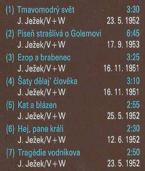 LP Jan Werich: Zpívá Jan Werich