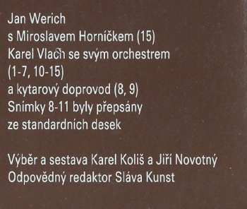 LP Jan Werich: Zpívá Jan Werich