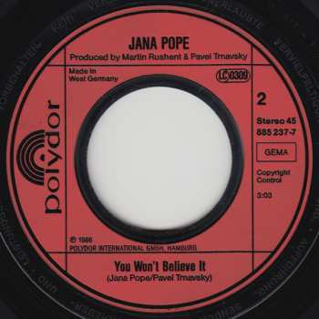 SP Jana Pope: Don't You Hear Me Screaming?