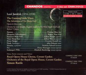 2CD/Set di cofanetti Sir Simon Rattle: The Cunning Little Vixen