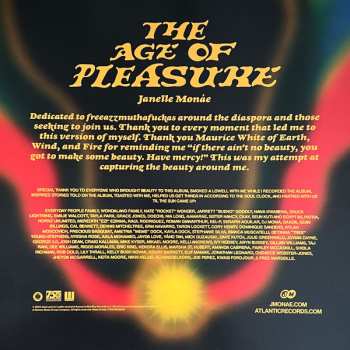 LP Janelle Monáe: The Age Of Pleasure LTD | CLR