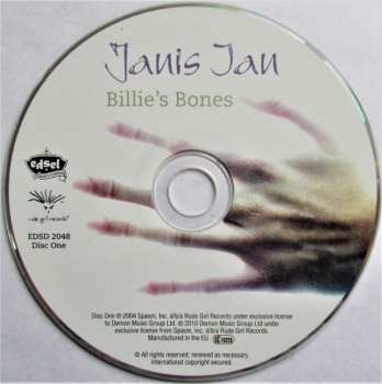 2CD Janis Ian: Billie's Bones & Folk Is The New Black