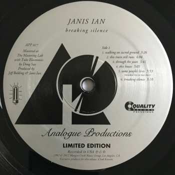 LP Janis Ian: Breaking Silence LTD