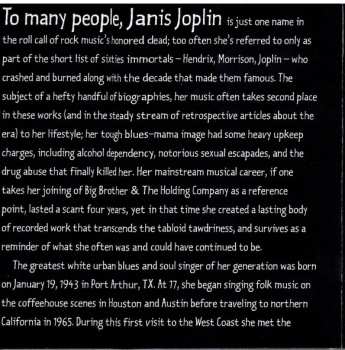 CD Janis Joplin: 18 Essential Songs