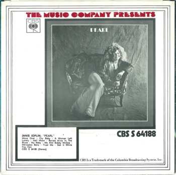 SP Janis Joplin: Me And Bobby McGee