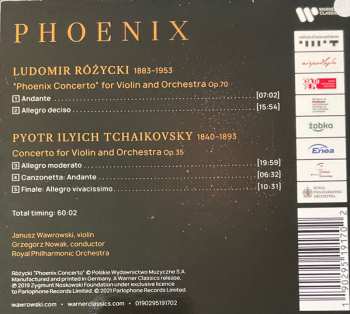 CD Pyotr Ilyich Tchaikovsky: Phoenix