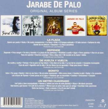 5CD/Set di cofanetti Jarabe De Palo: Original Album Series