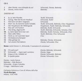 2CD Christa Ludwig: Schwanda, Der Dudelsackpfeifer