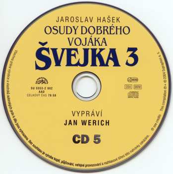 2CD Jaroslav Hašek: Osudy Dobrého Vojáka Švejka 3 (Na Frontě)
