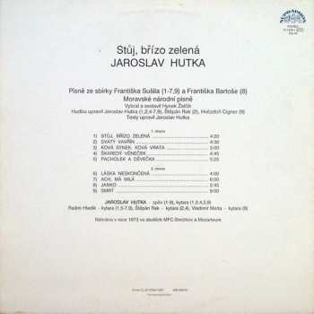 LP Jaroslav Hutka: Stůj Břízo Zelená