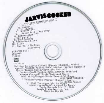 CD Jarvis Cocker: Further Complications