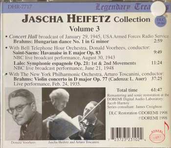 CD Jascha Heifetz: Collection Vol.3