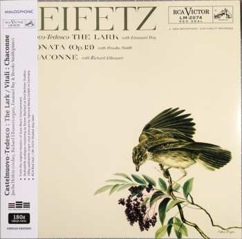 LP Jascha Heifetz: The Lark / Sonata (Op.13) / Chaconne