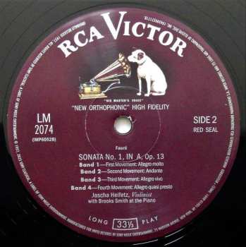 LP Jascha Heifetz: The Lark