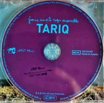 CD Jaume Compte Nafas Ensemble: Tariq