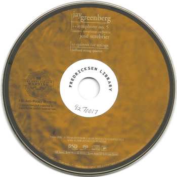 SACD The London Symphony Orchestra: Symphony #5 / Quintet For Strings