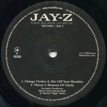 2LP Jay-Z: The Black Album