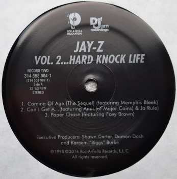 2LP Jay-Z: Vol. 2... Hard Knock Life